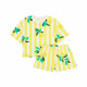 Pyjama citrons rayures jaunes -We Are Jolies