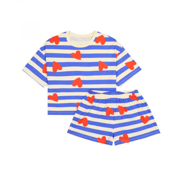 Pyjama  marinière coeur  -We Are Jolies