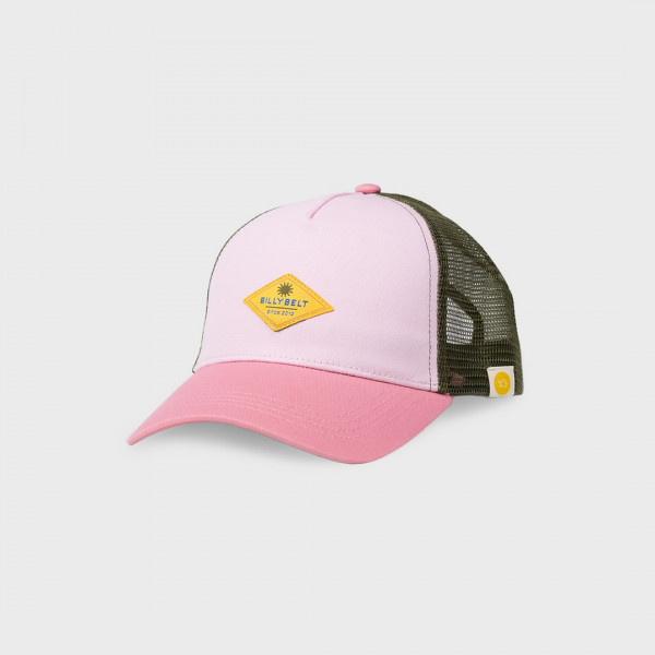 Casquette Trucker Rose et vert - Billybelt