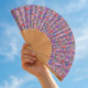 Eventail  fleur liberty - Cuikui