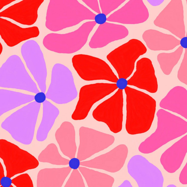 Eventail fleurs slowers - Cuikui