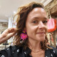 Boucles d'oreilles Cuore Blanc - Coquerico