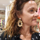 Boucles d'oreilles Bianca - Coquerico