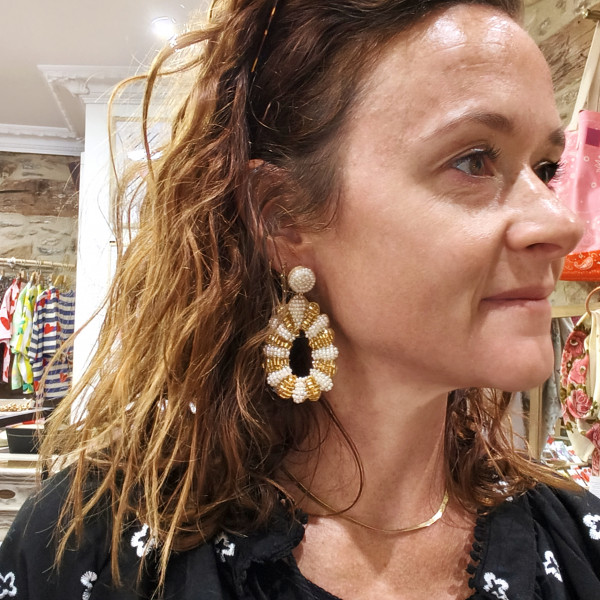 Boucles d'oreilles Bianca - Coquerico