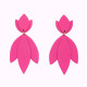 Boucles d'oreilles Flora rose mattel - Demisel