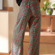 Pantalon Vichy cerise noir  -We Are Jolies