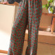 Pantalon Vichy cerise noir  -We Are Jolies