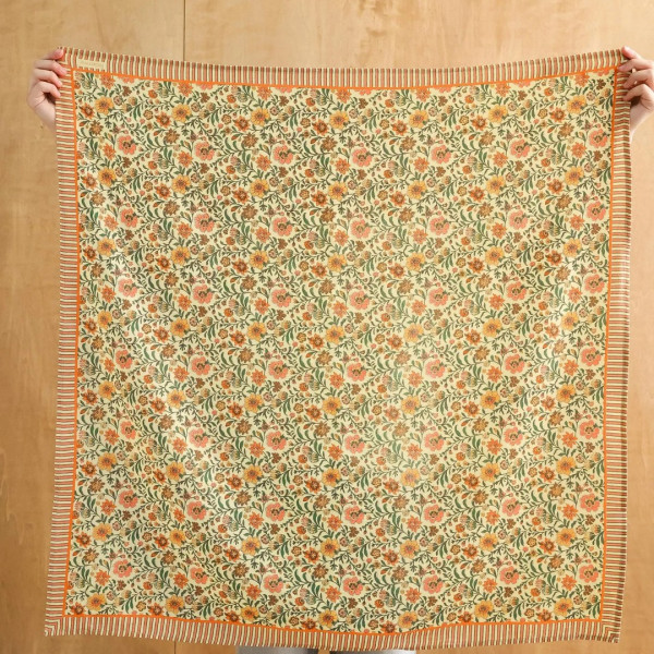 Foulard Ashley pêche - Bellemme