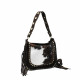 Sac franges motif vache - Coquerico