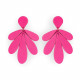 Boucles d'oreilles Brigitte rose Mattel - Demisel