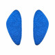 Boucles d'oreilles Alex  bleu Klein irisé - Demisel