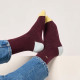 Chaussettes  bordeaux chiné  - Billybelt