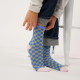 Chaussettes carreaux carreaux bleu et vert- Billybelt