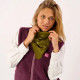 Foulard Alice kaki- Billybelt