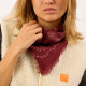 Foulard Alice bordeaux- Billybelt