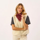 Foulard Alice bordeaux- Billybelt
