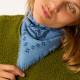 Foulard Alice bleu- Billybelt