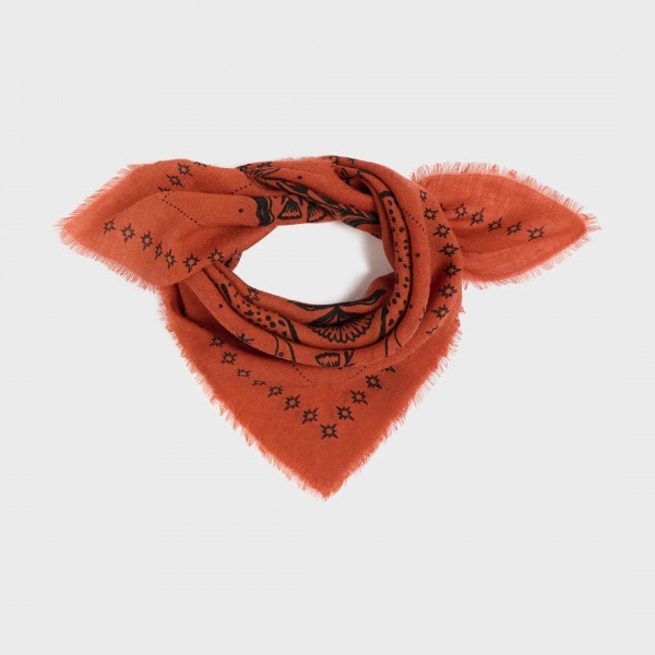 Foulard Sacha brique- Billybelt