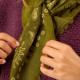 Foulard Laine Louise Kaki - Billybelt