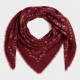 Foulard Laine Louise bordeaux - Billybelt
