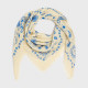 Foulard Laine Louise ivoire - Billybelt