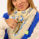 Foulard Laine Louise ivoire - Billybelt