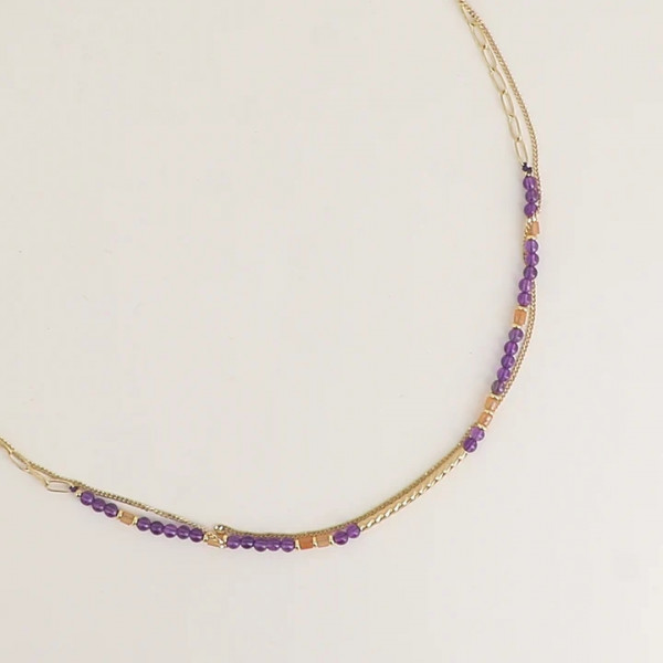 Collier Connie - Coquerico
