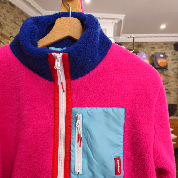 Veste Polaire Fuschia Maman — Hello Hossy