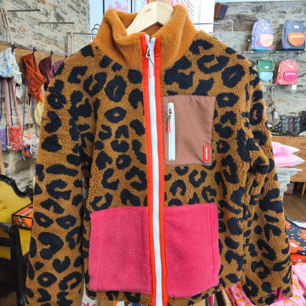 Veste Polaire Léopard  Maman — Hello Hossy