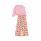 Pyjama manches longues Bougainvillier Orange   -We Are Jolies