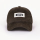 Casquette velours kaki - Kulte