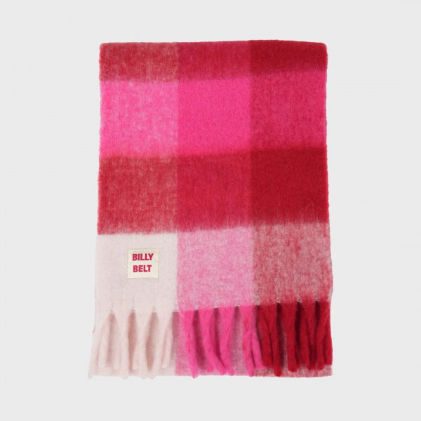 Echarpe large rose et bordeaux - Billybelt