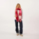 Echarpe large rose et bordeaux - Billybelt
