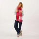 Echarpe large rose et bordeaux - Billybelt