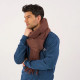 Echarpe large marron - Billybelt