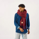 Echarpe large lie de vin - Billybelt