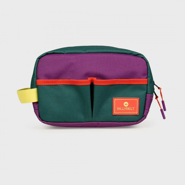 Trousse de toilette vert et violet - Billybelt