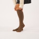 Chaussettes hautes côtelées marron - Billybelt