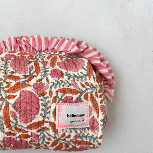 Trousse de toilette petit format Bonnie Java Sorbet - Bellemme