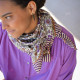 Foulard Ashley Lavande - Bellemme