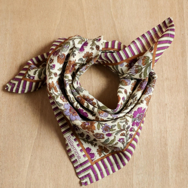 Foulard Ashley Lavande - Bellemme