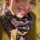 Foulard Ellis Cassis - Bellemme