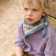 Foulard Jasmine Bleu Orage - Bellemme