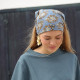 Foulard Jasmine Bleu Orage - Bellemme