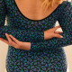 Body Mini Fleurs Bleu - We Are Jolies