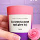 Bougie Tu gères meuf Camélia - Fortes