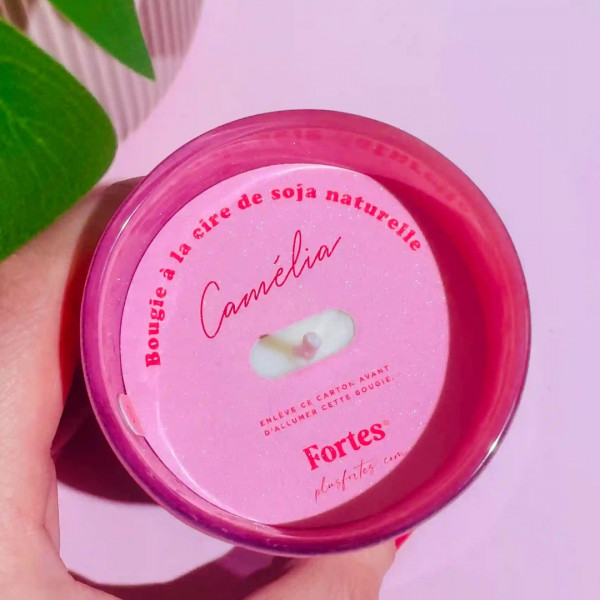 Bougie Tu gères meuf Camélia - Fortes